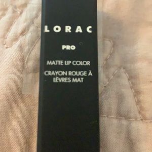 NIB LORAC PRO Rose Brown matte lip crayon